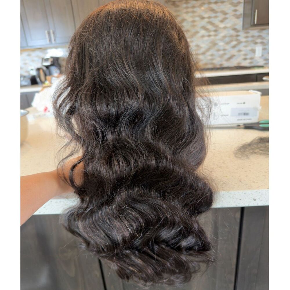 Konics 26 Inch Body Wave Human Hair Wig 13x6 HD Lace Front Glueless 250% Density